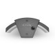 Applique Murale LED 7,5W 360 lm Détecteur 4000K Gris IP54