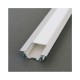 Profile Rainure Aluminium Brut 1m pour bandeaux LED 14,4mm