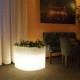 Jardinière lumineuse blanche OVY W60