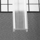 Diffuseur Clip Profile 17.6mm Transparent 2m pour bandeaux LED