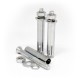 Potelet Solaire Conique LED 4W 4000K Noir 380mm