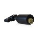 Spot LED sur Rail GU10 (sans ampoule) NOIR