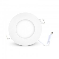 Plafonnier LED Blanc Ø85 3W 3000K