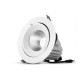 Spot LED Escargot Rond Inclinable et Orientable 20W 4000K IRC90