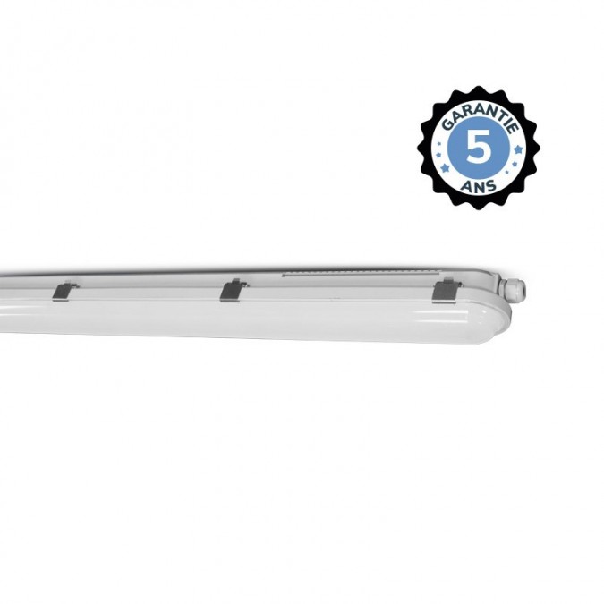 Étanche LED Intégrées traversant 3000K 50W IP65 1500 x 83 mm - Garantie 5 ans