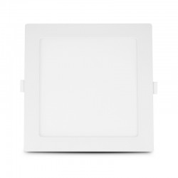 Plafonnier LED Blanc 200x200 15W 3000K