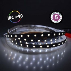Bandeau LED 6000K 5 m 60 LED/m 62W IP20 - 24V - Garantie 5 ans