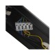 Linéaire LED dépoli Noir 100W 5000K 3m - Garantie 5 ans