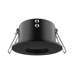 Support de spot BBC Rond Etanche noir Ø85 x 43 mm IP65