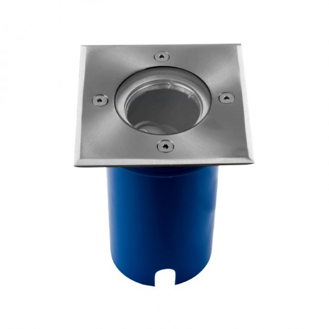 Spot Encastrable Sol Douilles GU10 & GU5.3 Inox 316 L