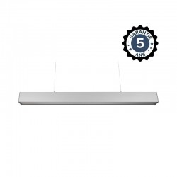 Linéaire LED Prismatique 600mm 24W 4000K - Garantie 5 ans