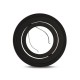 Support de Spot Saillie GU10 (sans ampoule) Cylindre Noir basse luminance