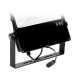 Projecteur LED Asymétrique Noir 100W 12000LM 2900K - Garantie 5 ans