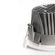 Downlight LED Blanc Ø134 15W 1500 lm 4000K - Dimmable DALI - Garantie 5 ans