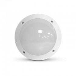 Plafonnier LED Hublot rond 11W Ø215mm 4000K IP65 Détecteur RF