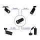 Spot LED Noir IRC90 18W 3000K
