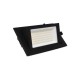 Spot LED Rectangulaire Inclinable Noir avec Alimentation Electronique 32/38W CCT - Garantie 5 ans