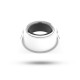 Collerette basse luminance carrée/rond blanc/noir pour spot ÉCLAT II