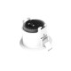 Collerette basse luminance rond/rond blanc/blanc pour spot ÉCLAT II