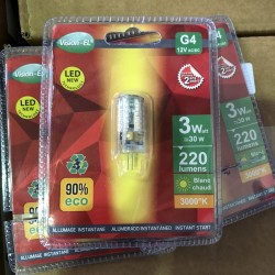 Ampoule LED G4 3W SMD Bland chaud