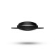 Collerette rond noir inclinable pour spot ÉCLAT II