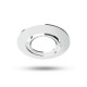 Collerette rond aluminium inclinable pour spot ÉCLAT II