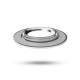 Collerette rond aluminium inclinable pour spot ÉCLAT II