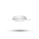 Collerette rond blanc inclinable pour spot ÉCLAT II