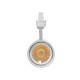 Spot LED sur Rail Blanc 35W 4000K 3850 LM IRC90 adaptateur rail 3 allumages