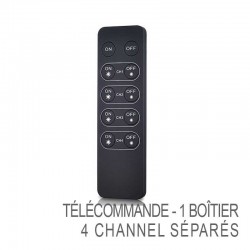 Télécommande sans-fil - 4x Channel pour boîtiers variateur RF Sunricher