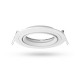 Support plafond Rond ES111 Orientable Blanc Ø170 mm