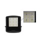 Projecteur LED Asymétrique Noir 100W 4000K - Garantie 5 ans
