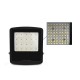 Projecteur LED Asymétrique Noir 200W 3000K - Garantie 5 ans