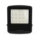 Projecteur LED Asymétrique Noir 200W 4000K - Garantie 5 ans