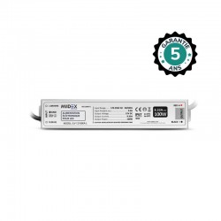 Alimentation pour LED 100W - 12V DC - IP67 - Garantie 5 ans