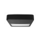 Collerette asymétrique Noire pour QUADRA 220 x 220 x 50 mm