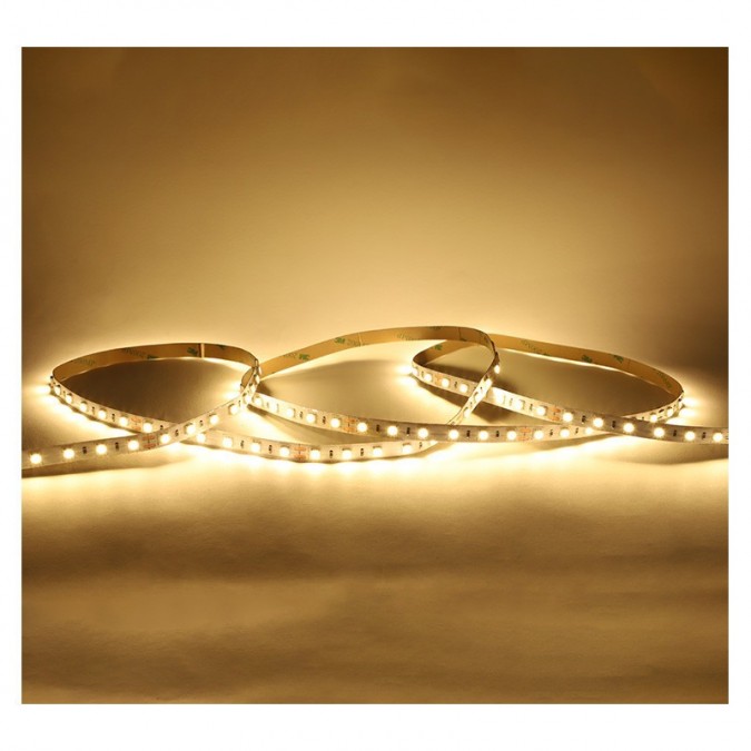 Bandeau LED 3000K 5 m 60 LED/m 9W/m IP54 - 12V