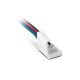 Câble Double Connecteur Rapide RGB pour bandeaux LED IP20 10mm