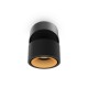 Applique Décorative CCT 12W Noir/Doré Inclinable/orientable