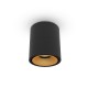 Applique Décorative CCT 12W Noir/Doré Inclinable/orientable