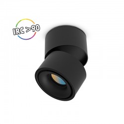 Applique Décorative CCT 12W Noir Inclinable/orientable