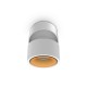 Applique Décorative CCT 12W Blanc/Doré Inclinable/orientable