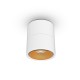 Applique Décorative CCT 12W Blanc/Doré Inclinable/orientable
