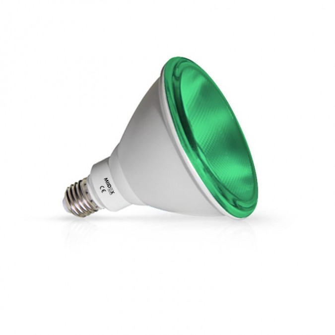 Ampoule LED E27 PAR38 16W Vert