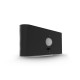 Applique Murale Noire Carrée LED Solaire 5W 3000K Détecteur IR