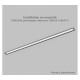 Accessoires pour installation en encastré pour linéaires PROLINE - Pack de 2