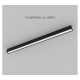 Linéaire LED prismatique Noir 2 CCT 36W Dimmable DALI 2/PUSH - 1200 mm - Garantie 5 ans