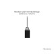 Linéaire LED prismatique Noir 2 CCT 40W Dimmable DALI 2/PUSH - 1500 mm - Garantie 5 ans