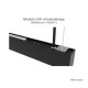Linéaire LED prismatique Noir 2 CCT 40W Dimmable DALI 2/PUSH - 1500 mm - Garantie 5 ans