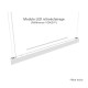 Linéaire LED réflecteur Blanc 2 CCT 24W Dimmable DALI 2/PUSH - 1200 mm - Garantie 5 ans